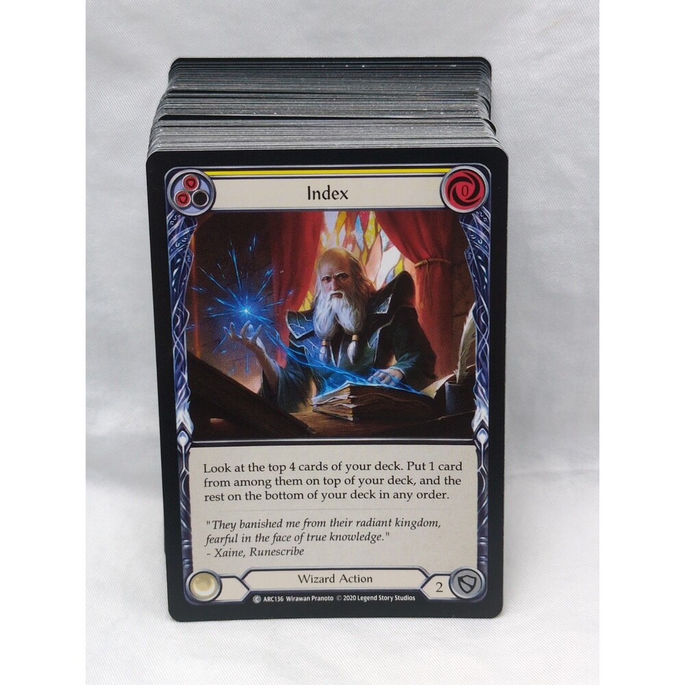 Lot Of (100) Arcane Rising Flesh And Blood Common Cards